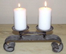 Duo Candle Scroll
