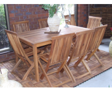 Blackwood Table and Six Chairs Set 